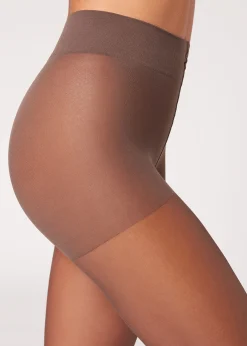 Action Collant Voile 40 Deniers Effet Jambes Legeres