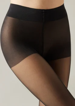 Action Collant Voile 40 Deniers Effet Jambes Legeres