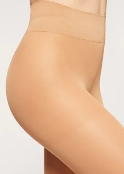 Action Collant Voile 40 Deniers Effet Jambes Legeres