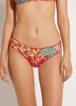 Bas De Maillot A Fleurs Alicante