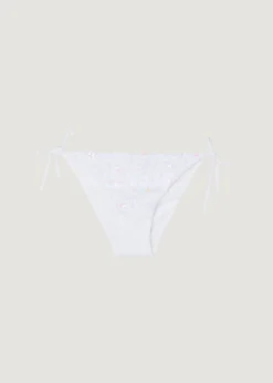 Bas De Maillot A Lanieres Et A Fleurs Parigi