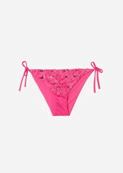Bas De Maillot A Lanieres Et A Fleurs Parigi