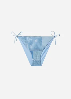 Bas De Maillot A Lanieres Denim Ibiza