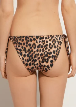 Bas De Maillot A Noeuds A Motif Animalier Bilbao