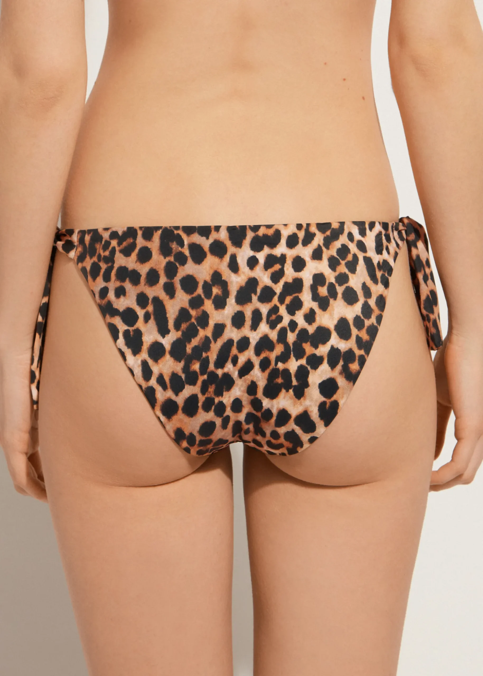 Bas De Maillot A Noeuds A Motif Animalier Bilbao