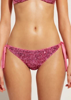 Bas De Maillot A Noeuds Et Paillettes Cannes