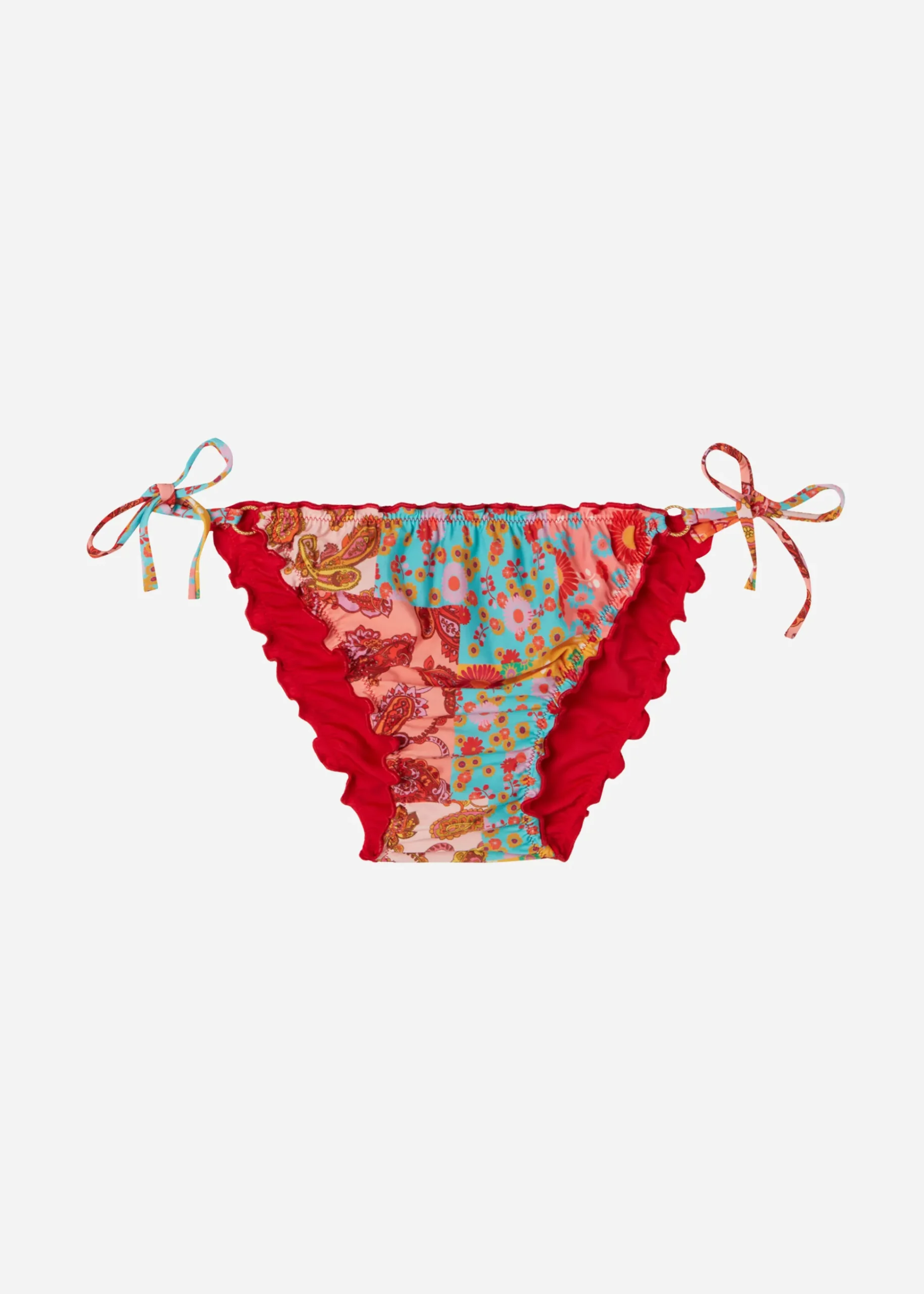 Bas De Maillot A Noeuds Et Fleurs Alicante