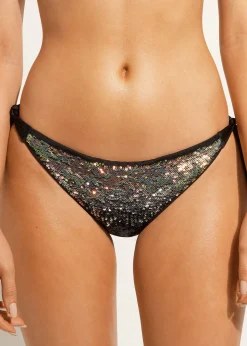 Bas De Maillot A Noeuds Et Paillettes Las Vegas