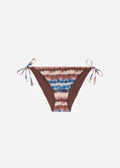 Bas De Maillot A Noeuds Tie-Dye Avec Noeuds Formentera