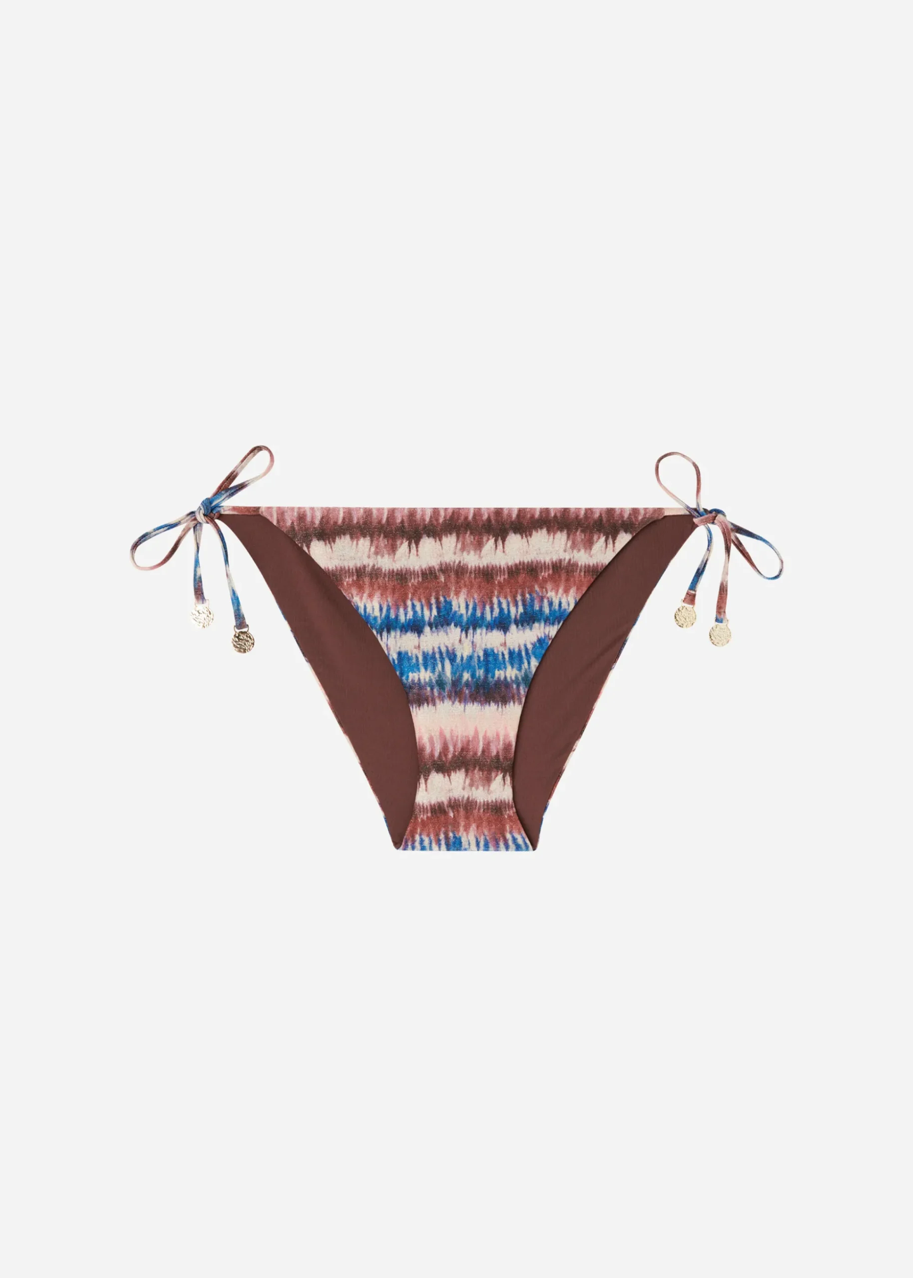 Bas De Maillot A Noeuds Tie-Dye Avec Noeuds Formentera