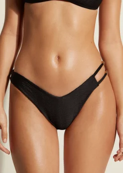 Bas De Maillot Bresilien Echancre A Chevrons Casablanca