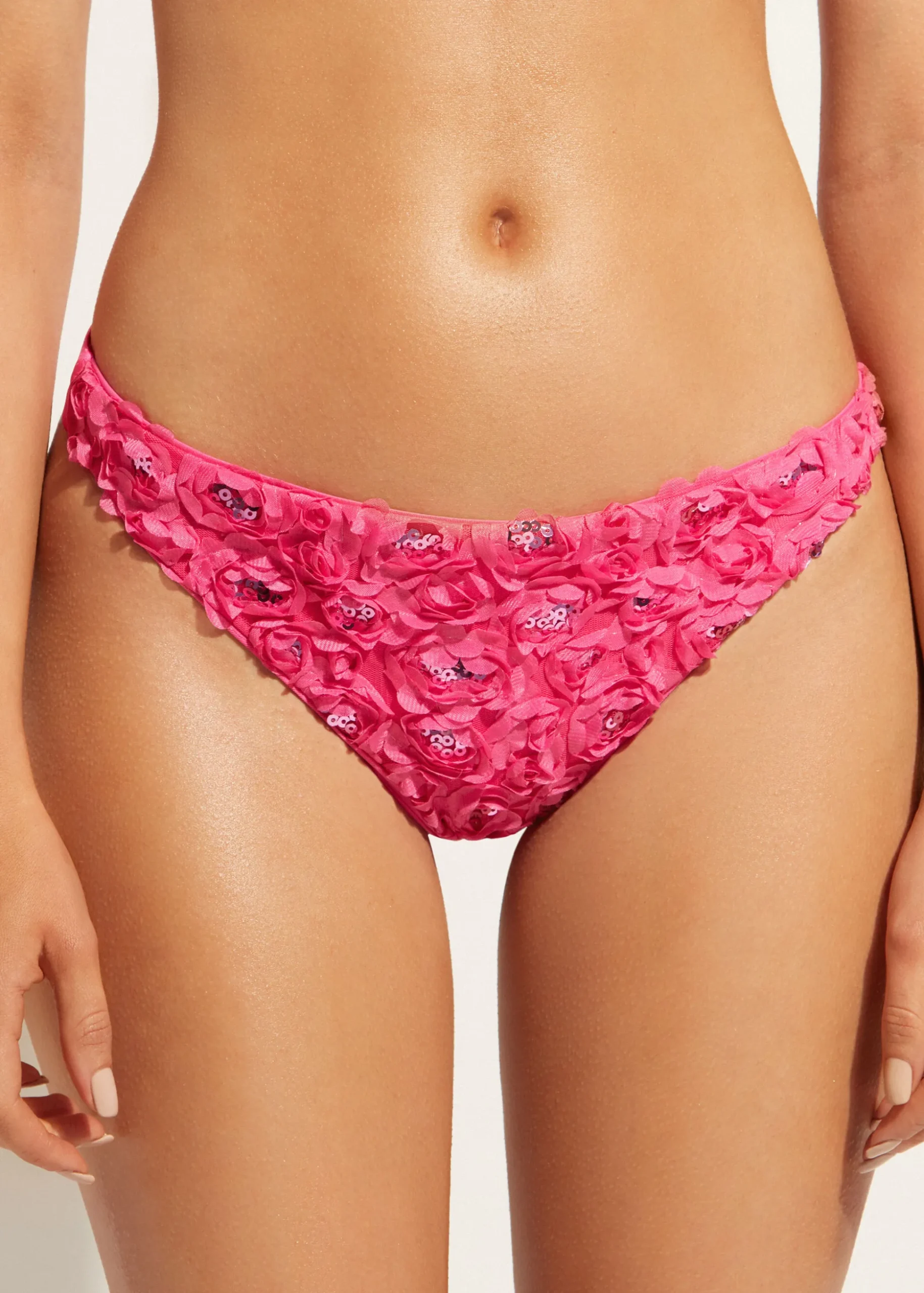 Bas De Maillot Bresilien A Fleurs Parigi