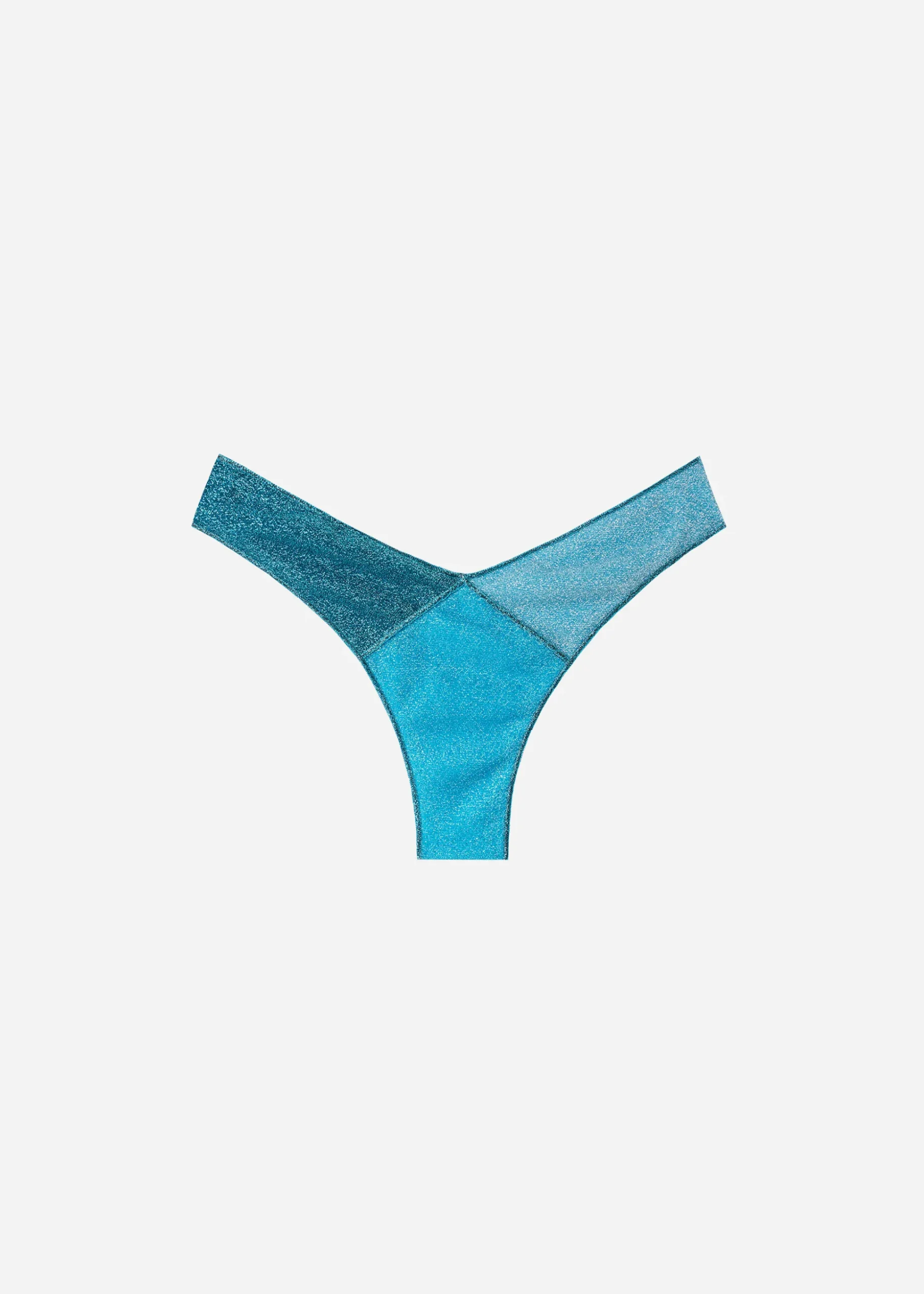 Bas De Maillot Bresilien Echancre A Fibres Metalliques Lisbona