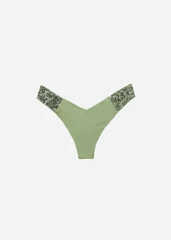 Bas De Maillot Bresilien Echancre A Paillettes Cannes