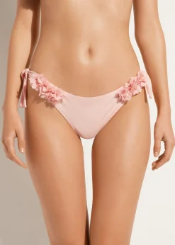 Bas De Maillot Bresilien Avec Noeuds A Fleurs Honolulu