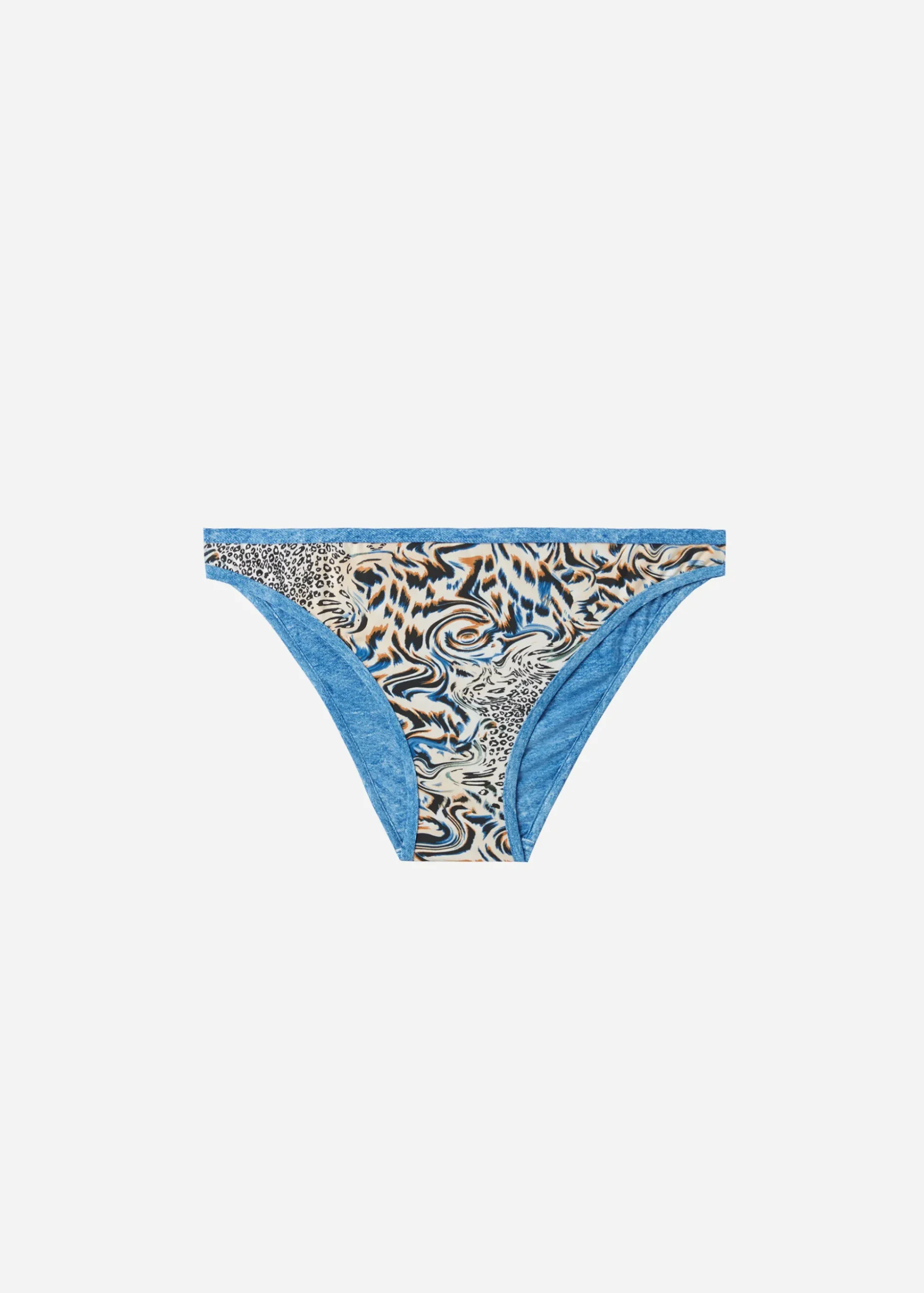 Bas De Maillot Reversible Animalier Mykonos