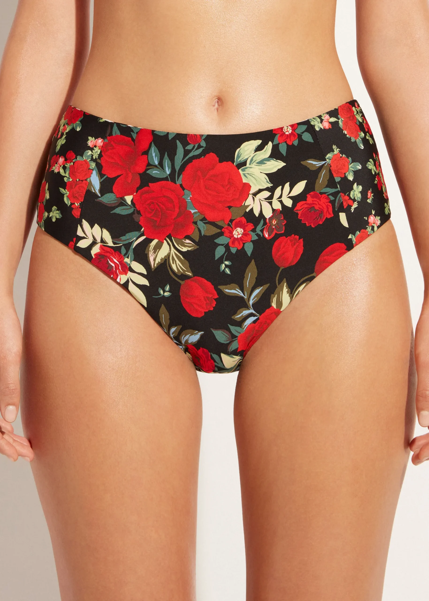 Bas De Maillot Taille Haute Reversible Nizza