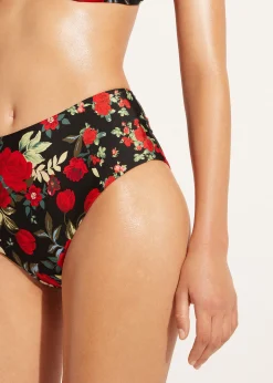 Bas De Maillot Taille Haute Reversible Nizza