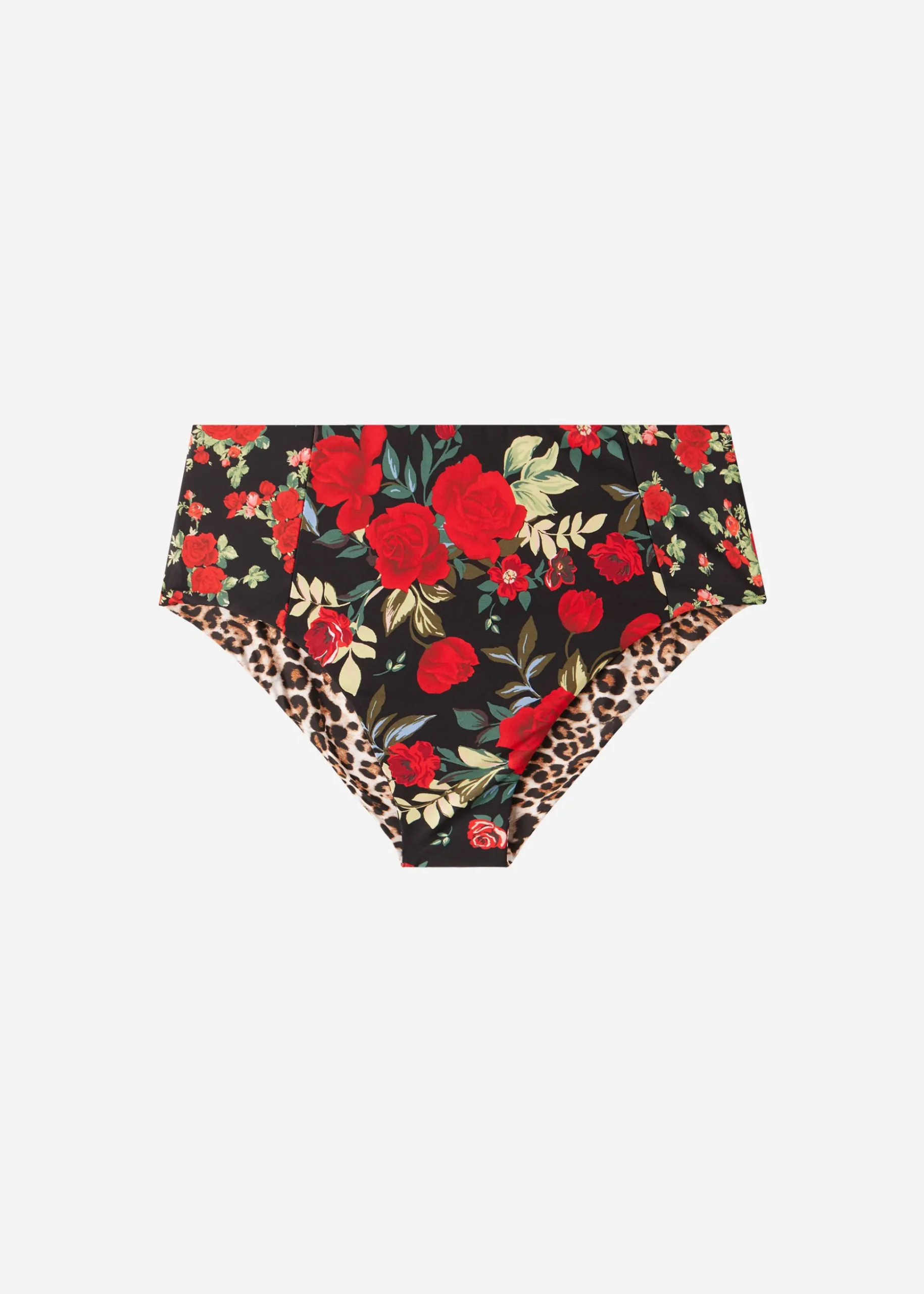 Bas De Maillot Taille Haute Reversible Nizza