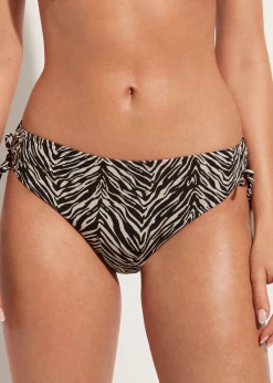 Bas De Maillot Taille Haute A Lanieres Nairobi