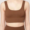 Brassiere Sport Sans Coutures Cotelee