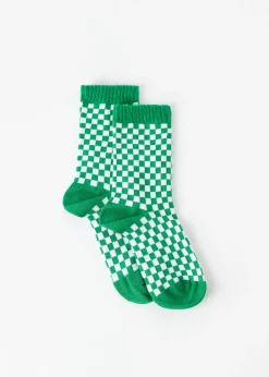 Chaussettes Basses A Carreaux Pour Enfants