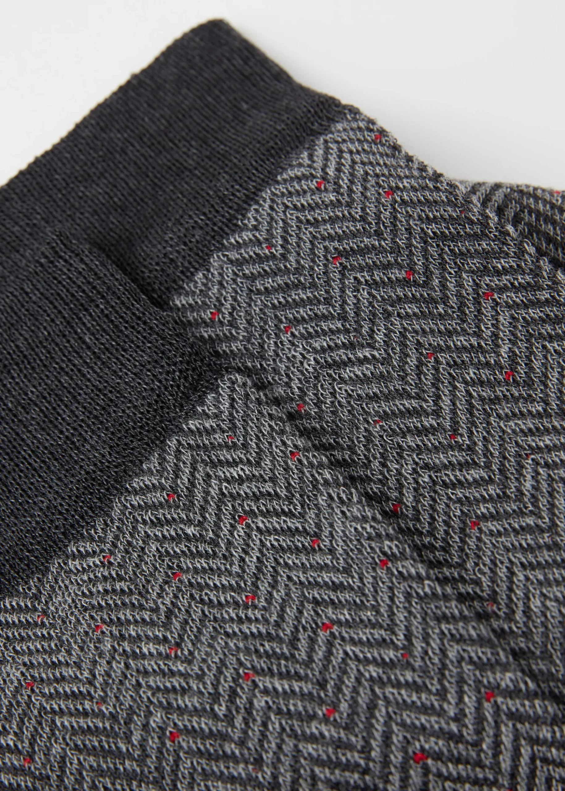 Chaussettes Basses A Motifs Geometriques Pour Homme