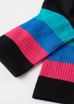 Chaussettes Basses A Motif Rayures