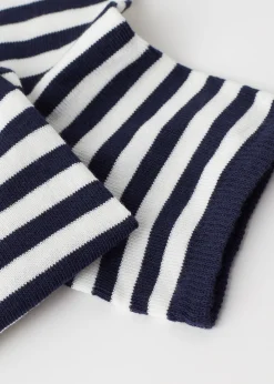 Chaussettes Basses A Motif Rayures