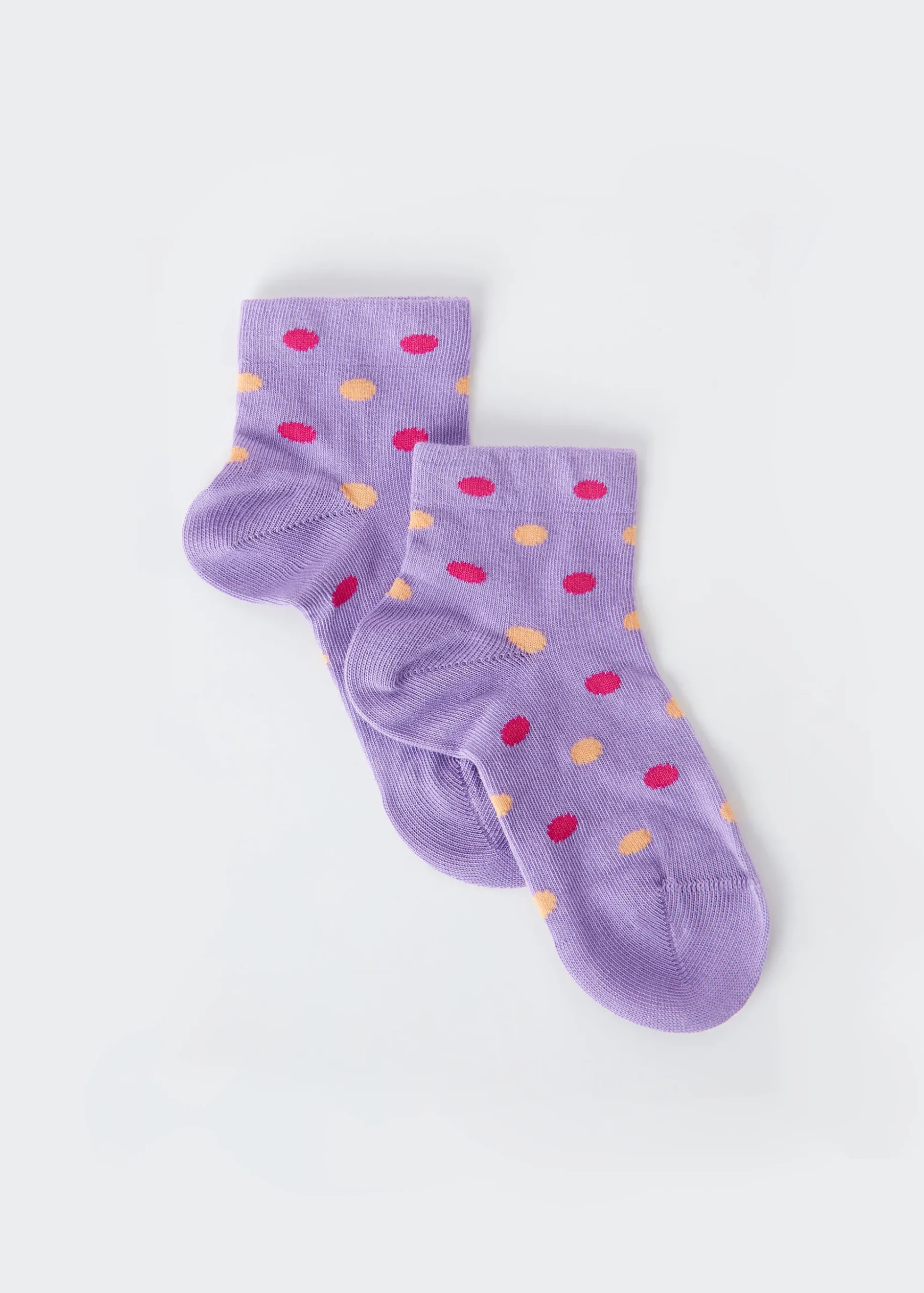 Chaussettes Basses A Pois Pour Enfants
