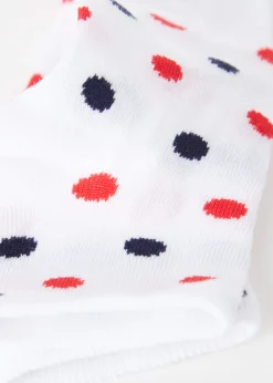 Chaussettes Basses A Pois Pour Enfants
