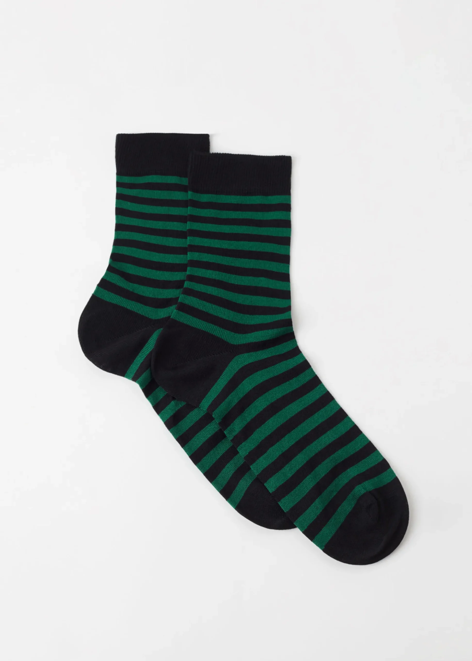 Chaussettes Basses A Rayures Bicolores Pour Homme