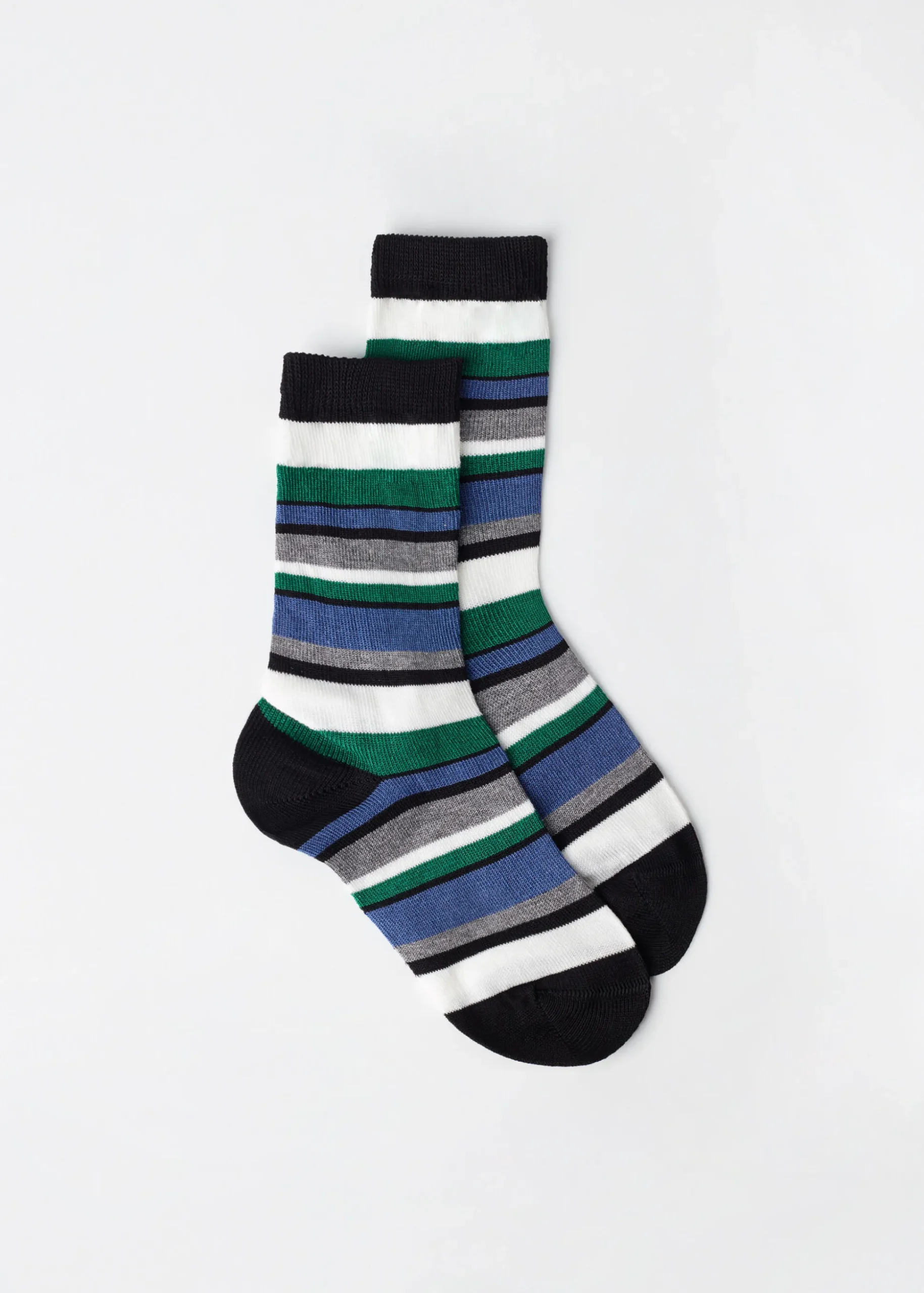 Chaussettes Basses A Rayures Pour Enfants