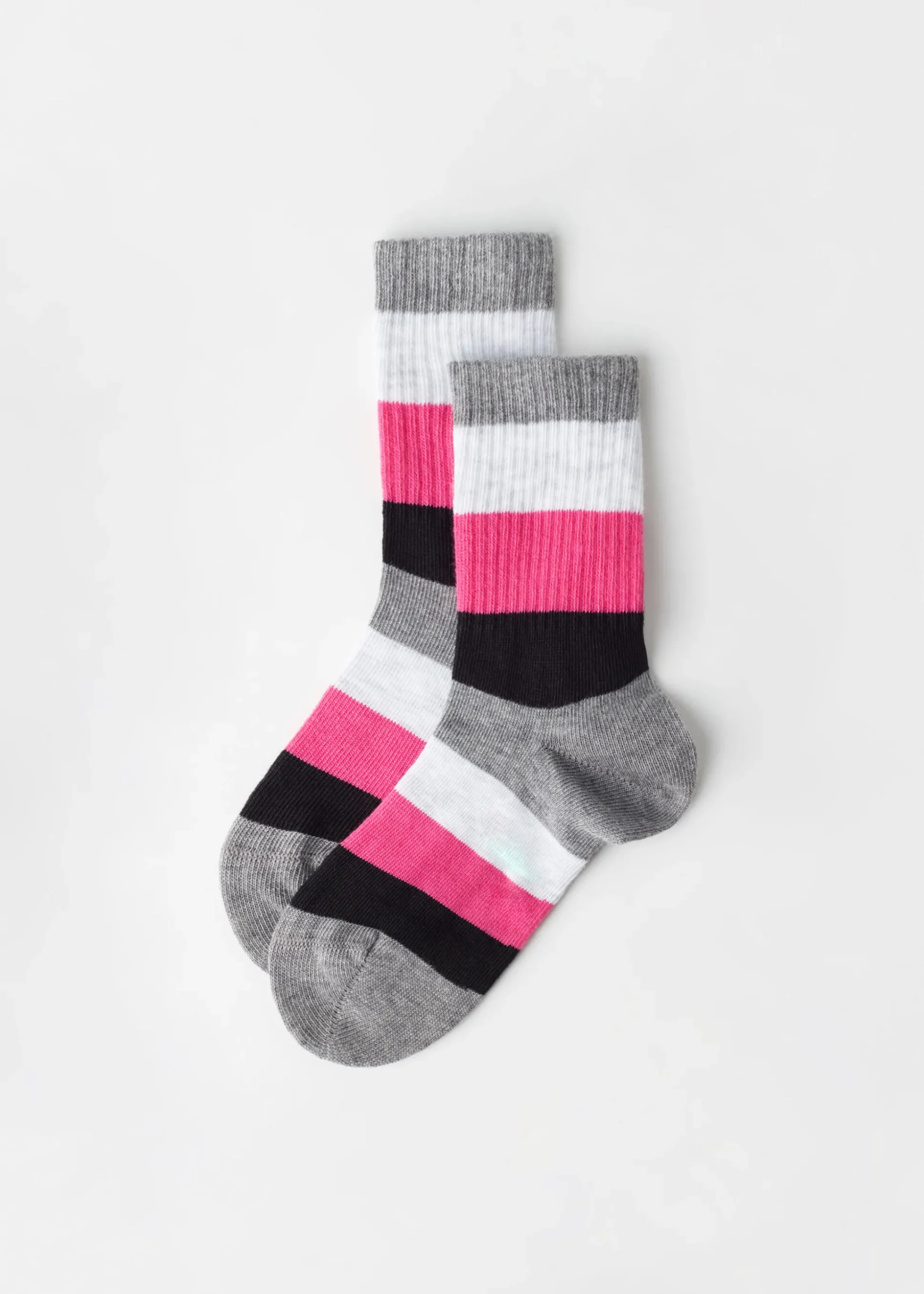 Chaussettes Basses A Rayures Pour Enfants