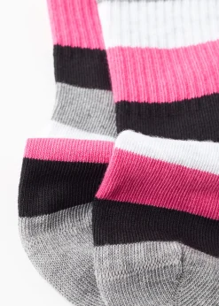 Chaussettes Basses A Rayures Pour Enfants