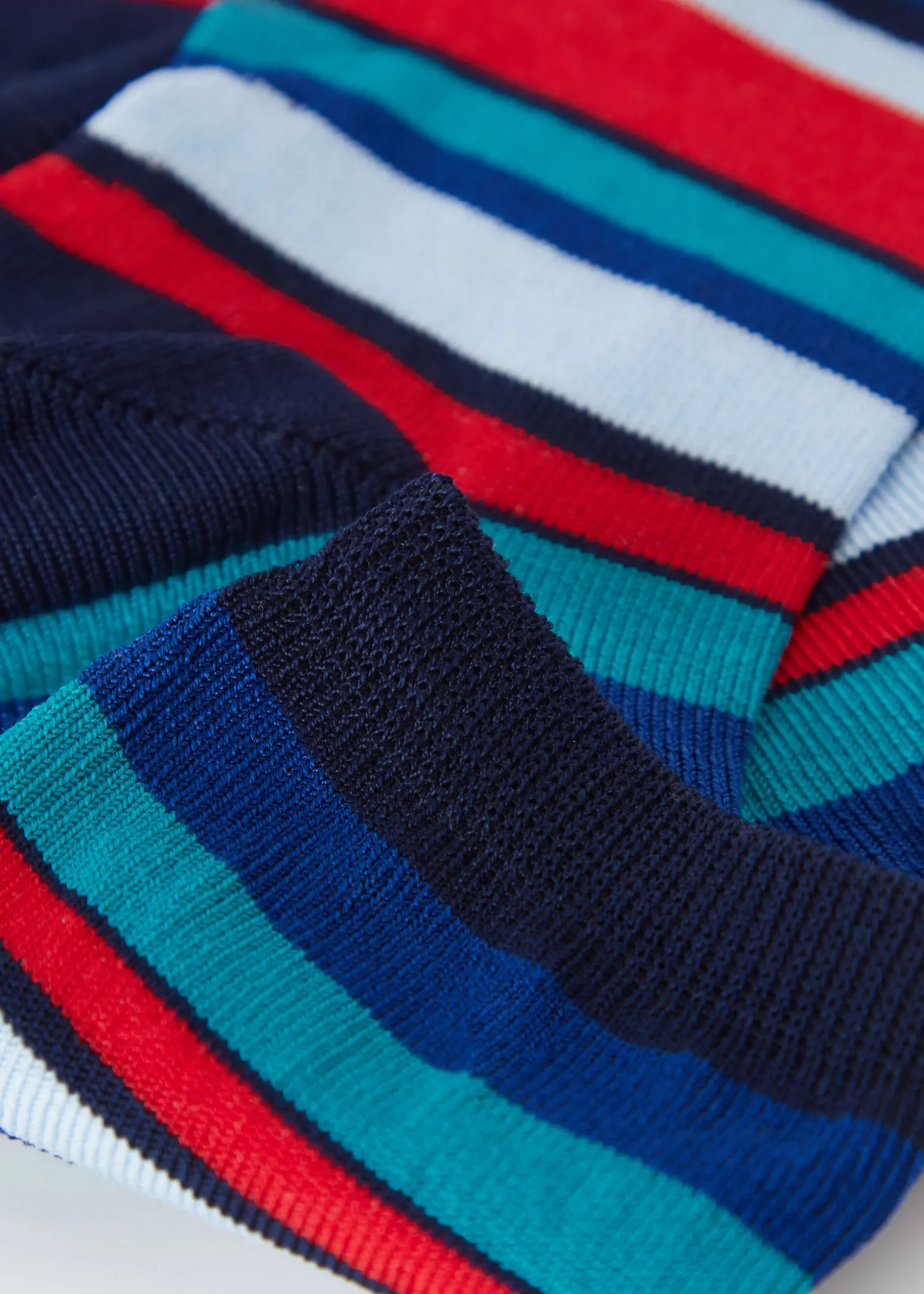Chaussettes Basses A Rayures Pour Enfants