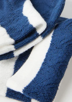 Chaussettes Basses Ajourees Et A Rayures