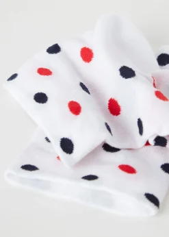 Chaussettes Basses Avec Motif A Pois