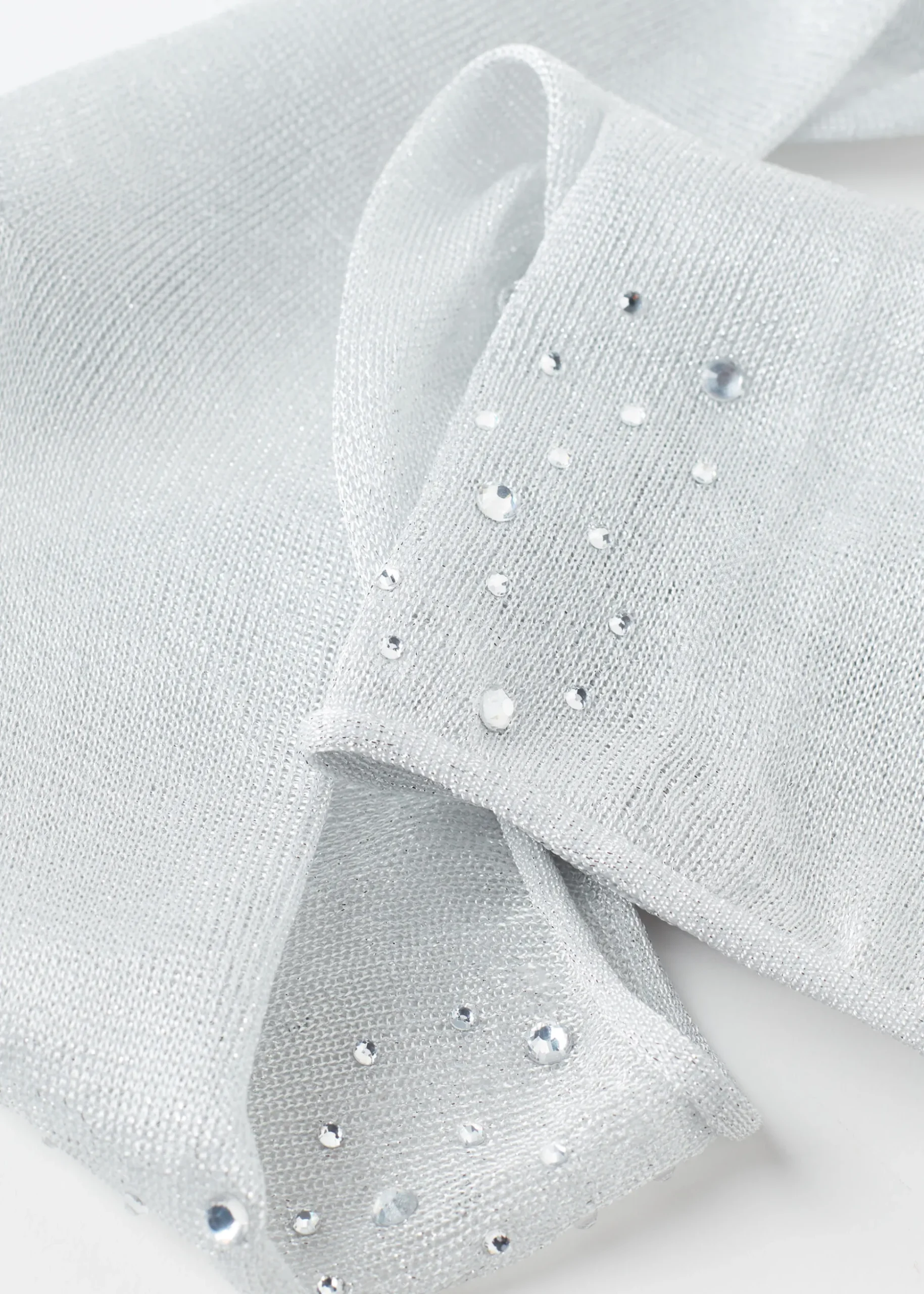Chaussettes Basses Avec Paillettes Et Cristaux De Strass