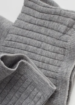 Chaussettes Basses Cotelees