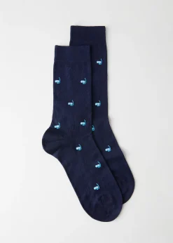 Chaussettes Basses Imprime Ete Pour Homme