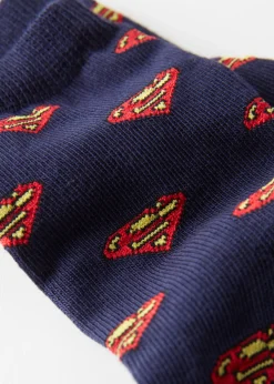 Chaussettes Basses Superman Pour Enfants