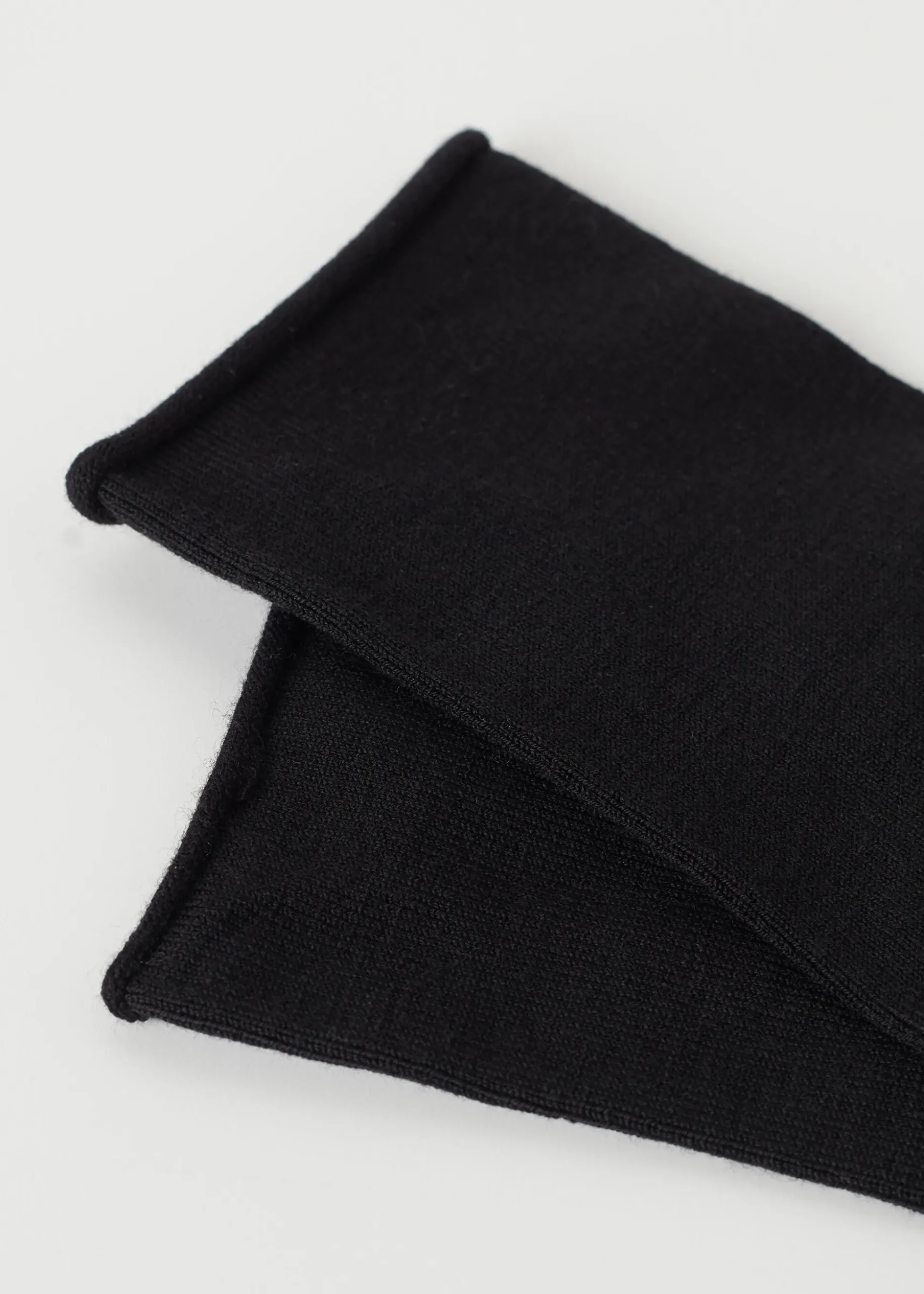 Chaussettes Courtes A Bords Francs En Laine Et Coton