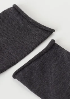 Chaussettes Courtes A Bords Francs En Laine Et Coton