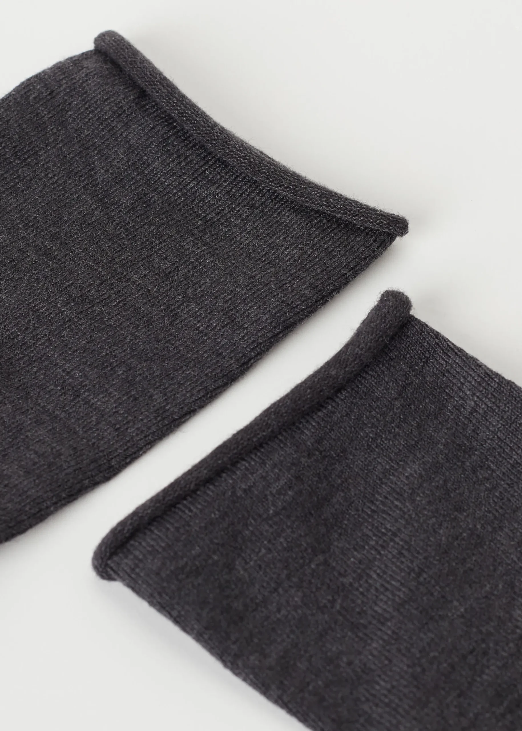 Chaussettes Courtes A Bords Francs En Laine Et Coton