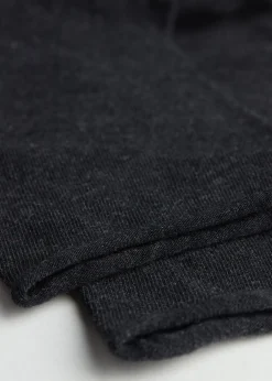 Chaussettes Courtes A Bords Francs En Coton