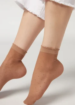 Chaussettes Courtes A Motifs Pois