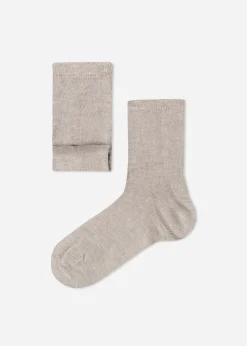 Chaussettes Courtes Avec Cachemire Pour Enfants