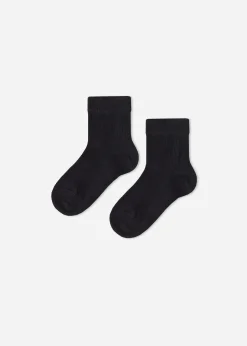 Chaussettes Courtes Avec Cachemire Pour Nouveau-Ne