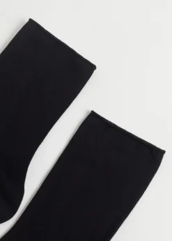 Chaussettes Courtes Avec Cachemire